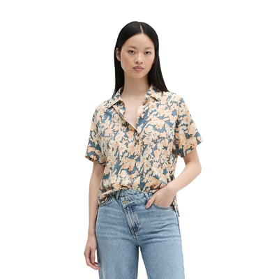 Blouse en jersey regular en single jersey léger MARC O'POLO