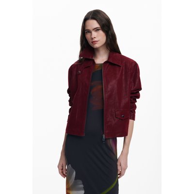 Blouson effet cuir brillant DESIGUAL
