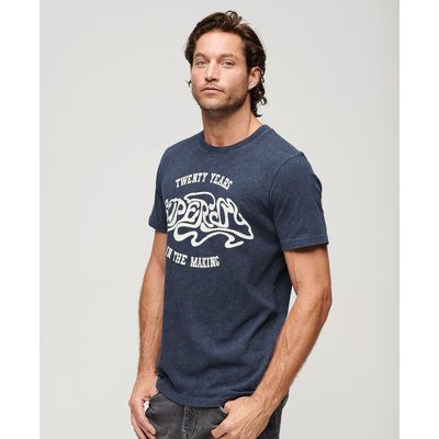 T-shirt style années 70 Lo-Fi Graphic Band SUPERDRY