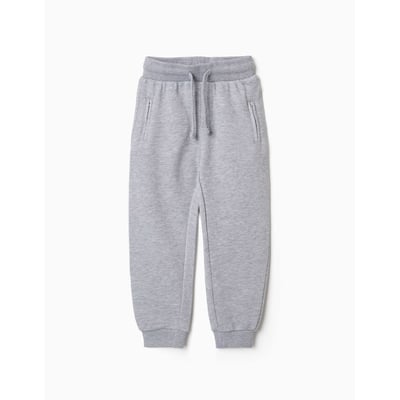 Pantalon de jogging en coton peigné avec cordon de serrage et poches ZIPPY