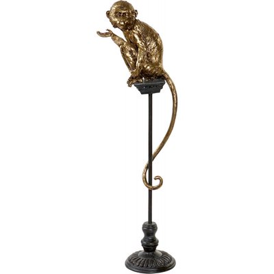 Sculpture en résine singe, Colonial jungle chic RECOLLECTION