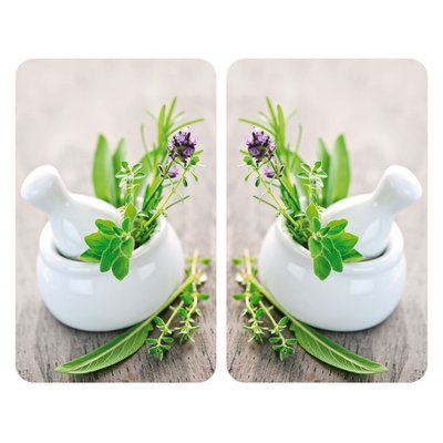 2 Couvre-plaques Universel Herbes WENKO
