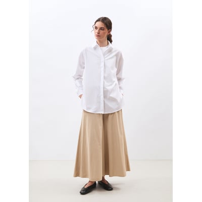 Chemise manches longues en popeline de coton HUMILITY