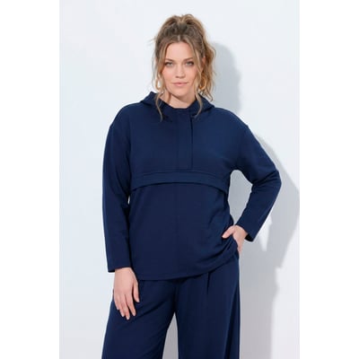 Sweat-shirt à capuche, fermeture zippée ULLA POPKEN