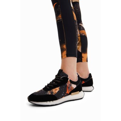 Baskets de running imprimé minéral DESIGUAL