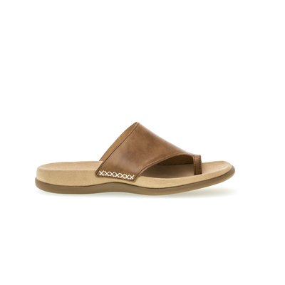 Sandales en cuir à talon compensé GABOR