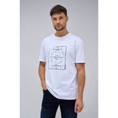 T-shirt De Football Avec Imprimé Frontal SALSA JEANS