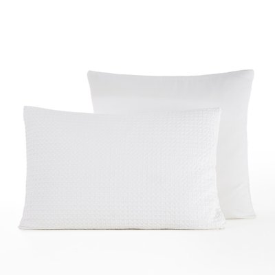 Felycia Textured 100% Organic Cotton Percale Pillowcase AM.PM