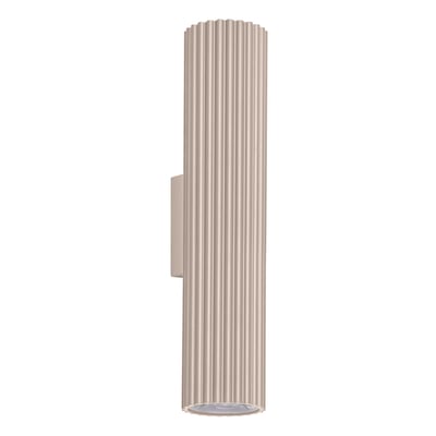 Applique murale Aluminium Taupe LED 2 Ivar EDEN