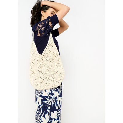 Totebag en macramé LOLALIZA