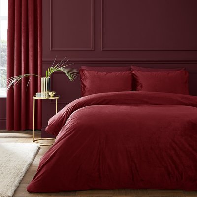 Kingsley Soft Matt Velvet Duvet Cover Set CATHERINE LANSFIELD