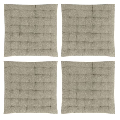 Galettes de chaise capitonées FREYA -lot de 4 MAGMA HEIMTEX