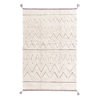 Tapis recyclé rectangulaire en coton azteca  RECYCLÉ LORENA CANALS