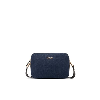 Sac à bandoulière format moyen en denim LIU JO