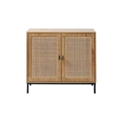 Buffet 2 Portes en Rotin Naturel L80 cm - JAYA CALICOSY