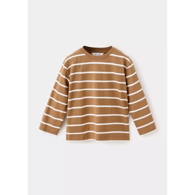 T-shirt coton à rayures MANGO BABY