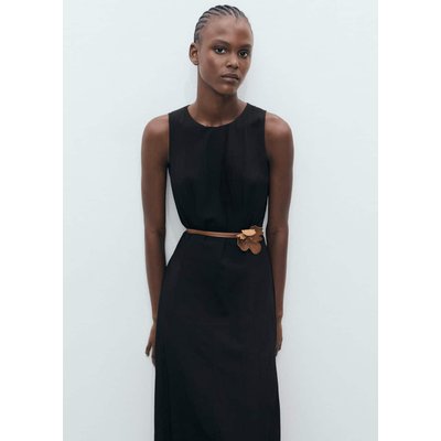 Robe longue effet ballon MANGO