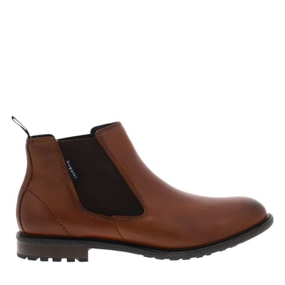 Boots cuir talon décroché bas BUGATTI