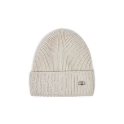 Chapeau en maille avec ornements LIU JO