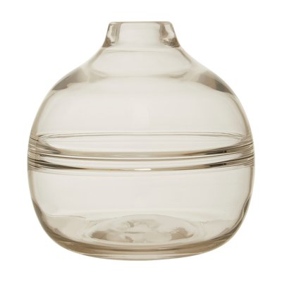 20cm Clear Glass Vase SO'HOME