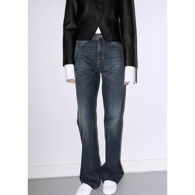 Jean flare usé MANGO