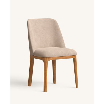 Chaise avec tissu recyclé fabriqué à la main - ALANA HANNUN