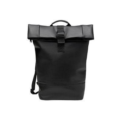 Sac à dos medium en une alternative de cuir en polyester recyclé MARC O'POLO