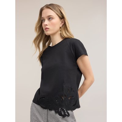 T-shirt avec broderies sangallo MOTIVI