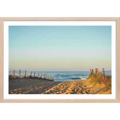 Affiche photo plage hossegor HEXOA