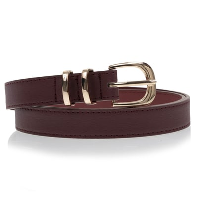 Ceinture à boucle dorée ISOTONER