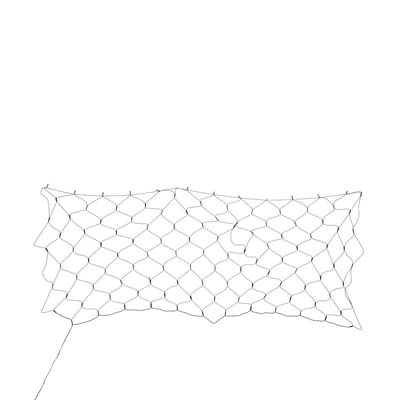 Guirlande lumineuse filet d'extérieur 2 x 1 m 120 LED blanc chaud fil vert 13 fonctions sur secteur FEERIC LIGHTS & CHRISTMAS