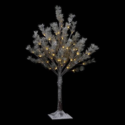 Arbre lumineux d intérieur naturel H90cm 78 LED + transfo FEERIC LIGHTS & CHRISTMAS