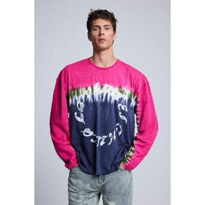 T-shirt à manches longues imprimé DESIGUAL