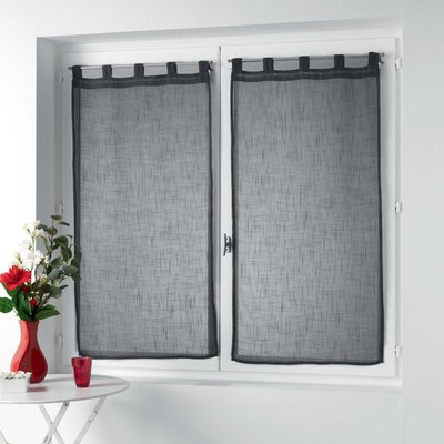 Paire de Rideaux Voile Collection Zazy DOUCEUR D'INTÉRIEUR