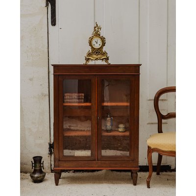Vitrine en bois Victoria N°1266 - Bon état DEBONGOUT
