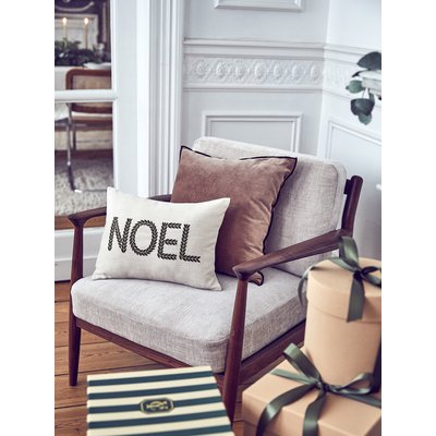 Housse de coussin Noël en coton CYRILLUS