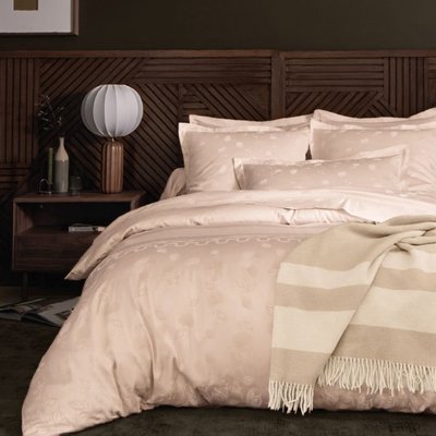 Housse De Couette en Satin de coton  KYOTO BLANC DES VOSGES