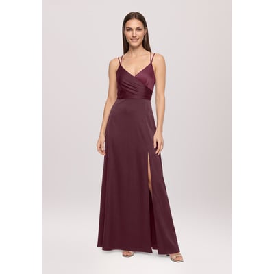 Robe de soirée à encolure en v VERA MONT