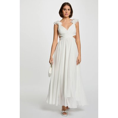 Robe longue droite fluide MORGAN