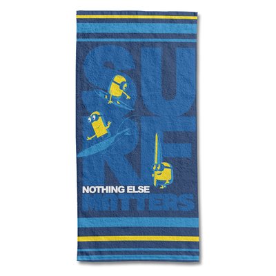 Serviette de plage coton, Minions Universal LES MINIONS