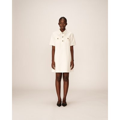 Abito corto a maniche corte, collo a camicia PHILINE GRACE & MILA
