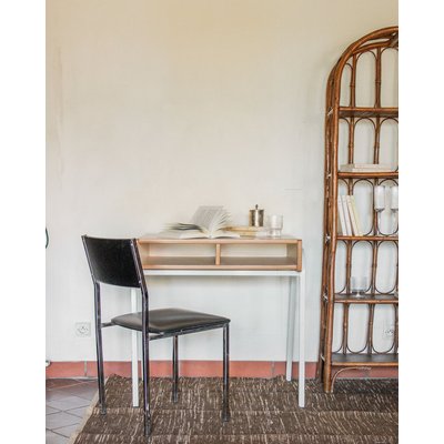 Bureau en bois et métal Yvan N°140 - Bon état DEBONGOUT