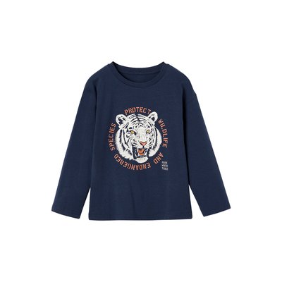 T-shirt motif tigre VERTBAUDET