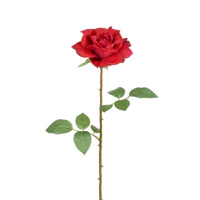 Tige de rose fermée artificielle H64 SIA DECO