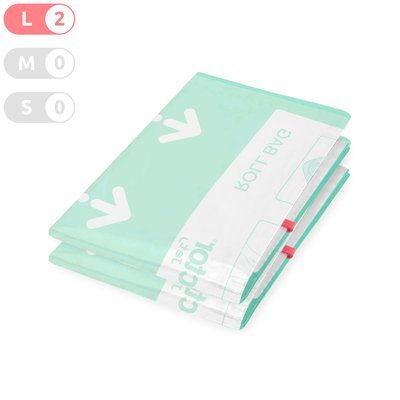 Compactor Lot de 2 sacs de rangement sous vide manuels Rollup L transparents COMPACTOR
