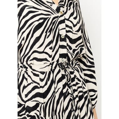 Robe longue à imprimé zèbre LOLALIZA