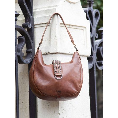 Sac porté épaule Toscane cuir BASILIC PEPPER