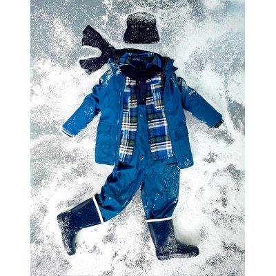 Parka Longue en Caoutchouc avec Capuche ZIPPY
