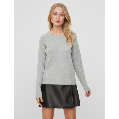 Pull col rond, en fine maille VERO MODA