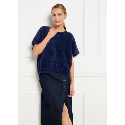 Pull doux à manches chauve-souris LOLALIZA